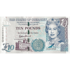 (398) ** PNew (PN57e) Guernsey - 10 Pounds Year ND (2023)